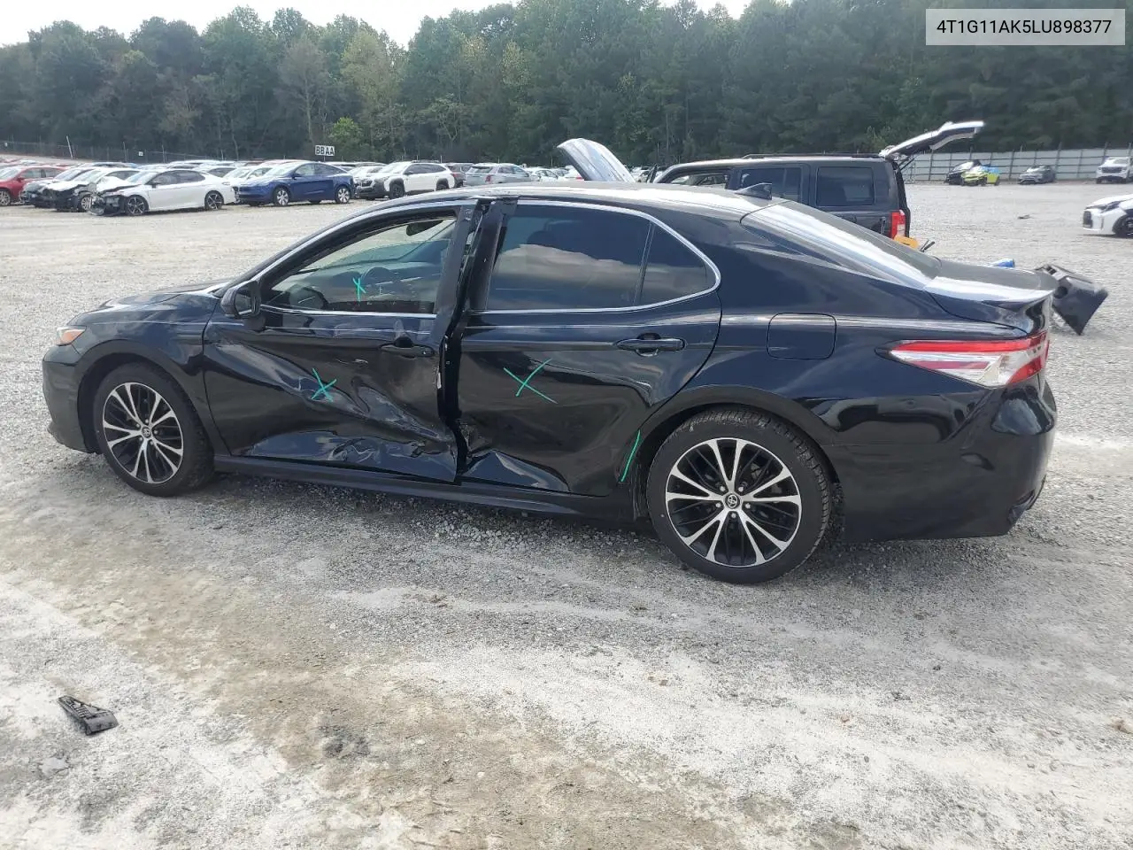 2020 Toyota Camry Se VIN: 4T1G11AK5LU898377 Lot: 57098405