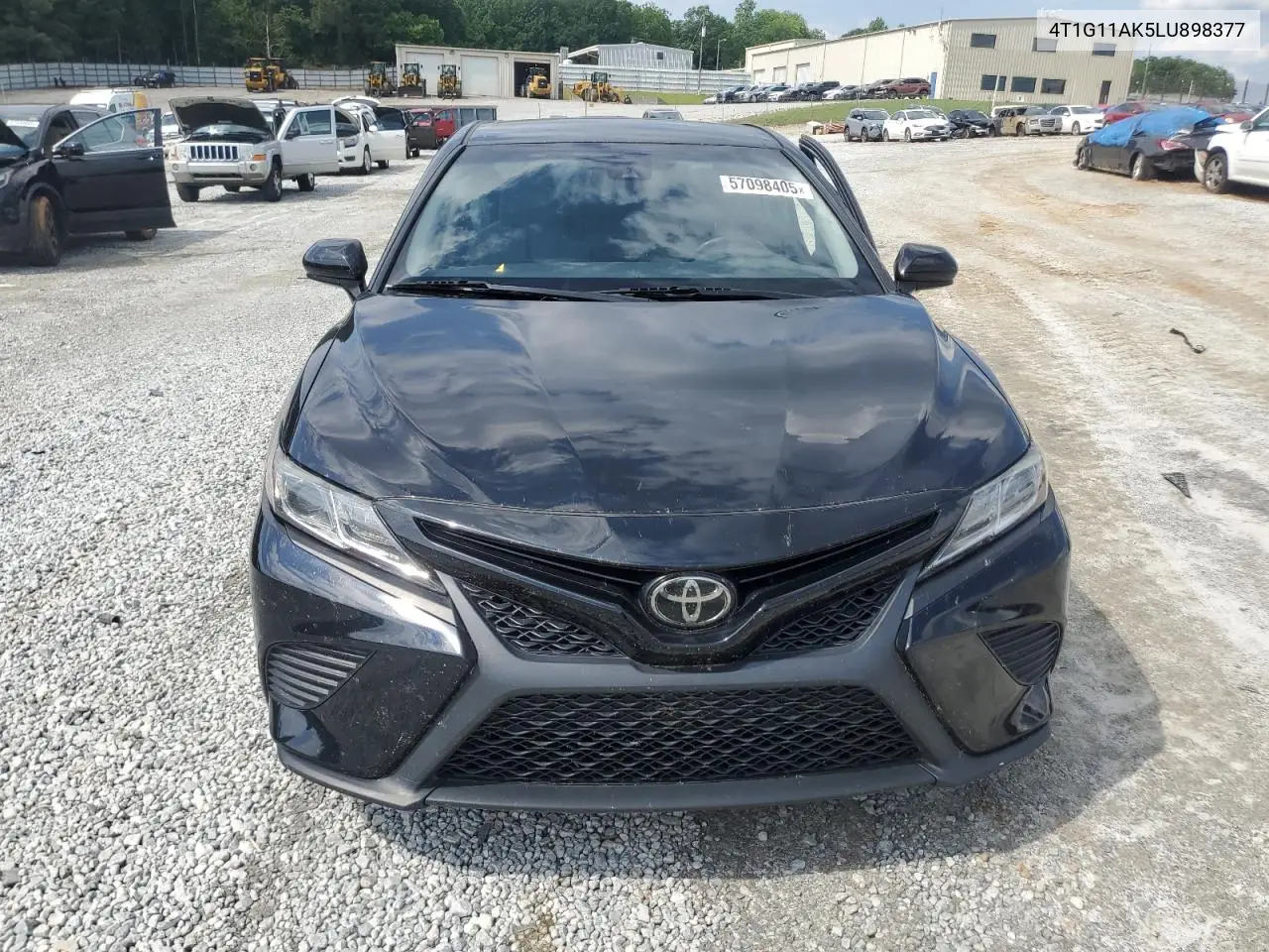 2020 Toyota Camry Se VIN: 4T1G11AK5LU898377 Lot: 57098405