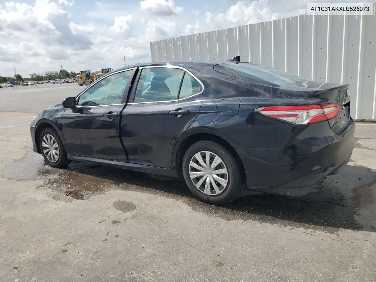 2020 Toyota Camry Le VIN: 4T1C31AKXLU526073 Lot: 57822295