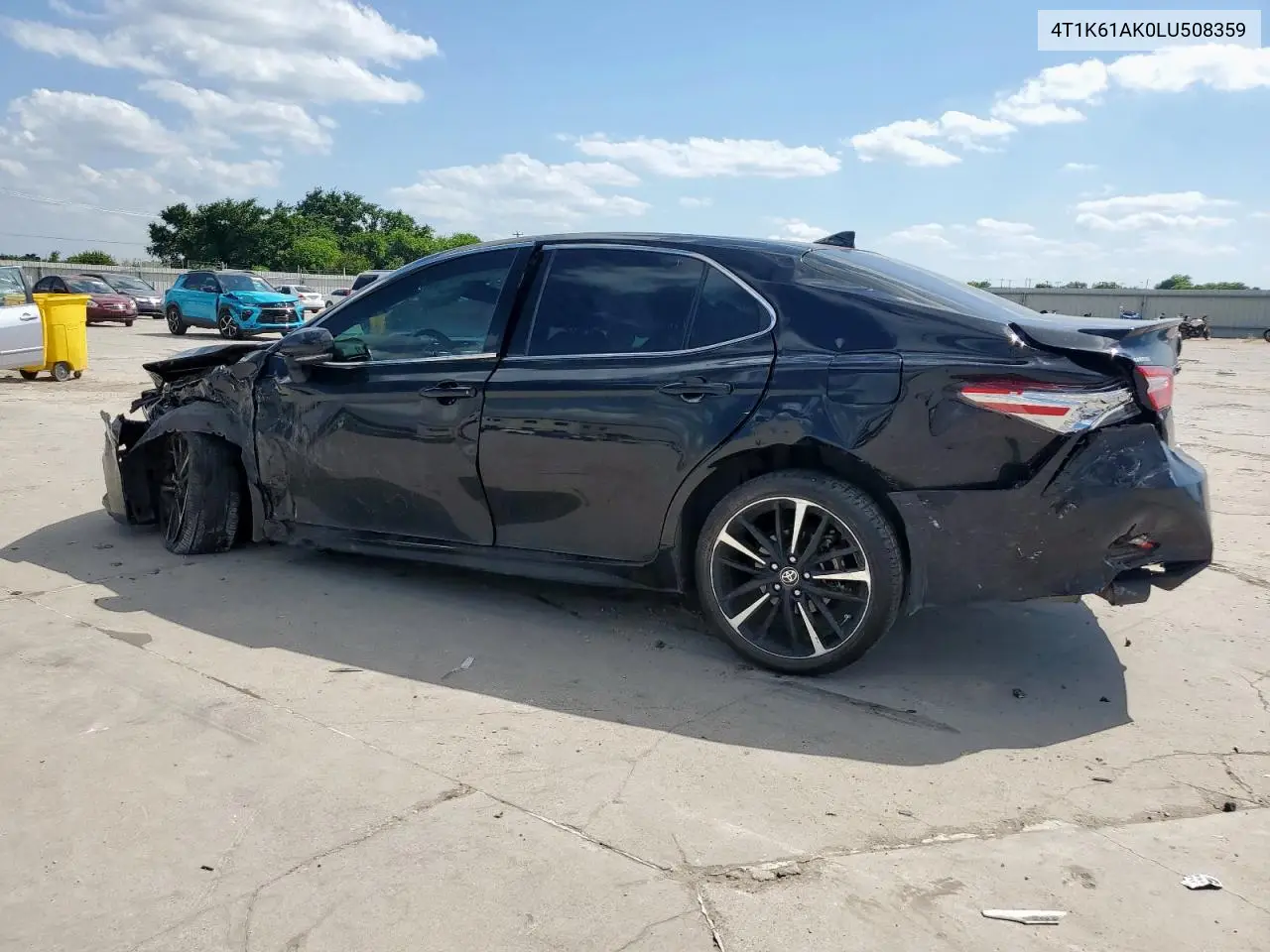 2020 Toyota Camry Xse VIN: 4T1K61AK0LU508359 Lot: 58395925