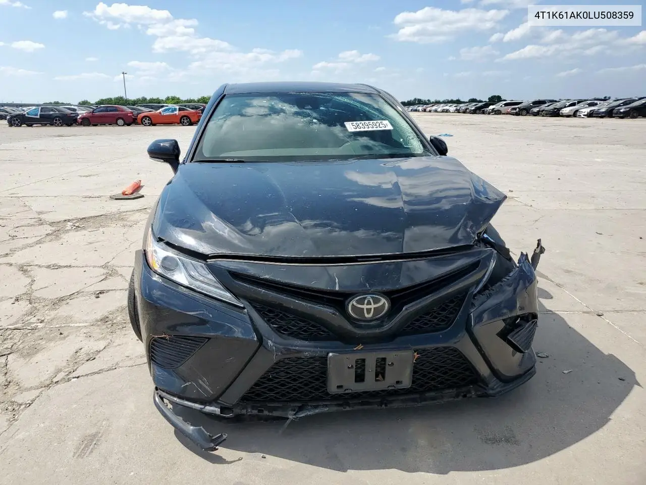 2020 Toyota Camry Xse VIN: 4T1K61AK0LU508359 Lot: 58395925