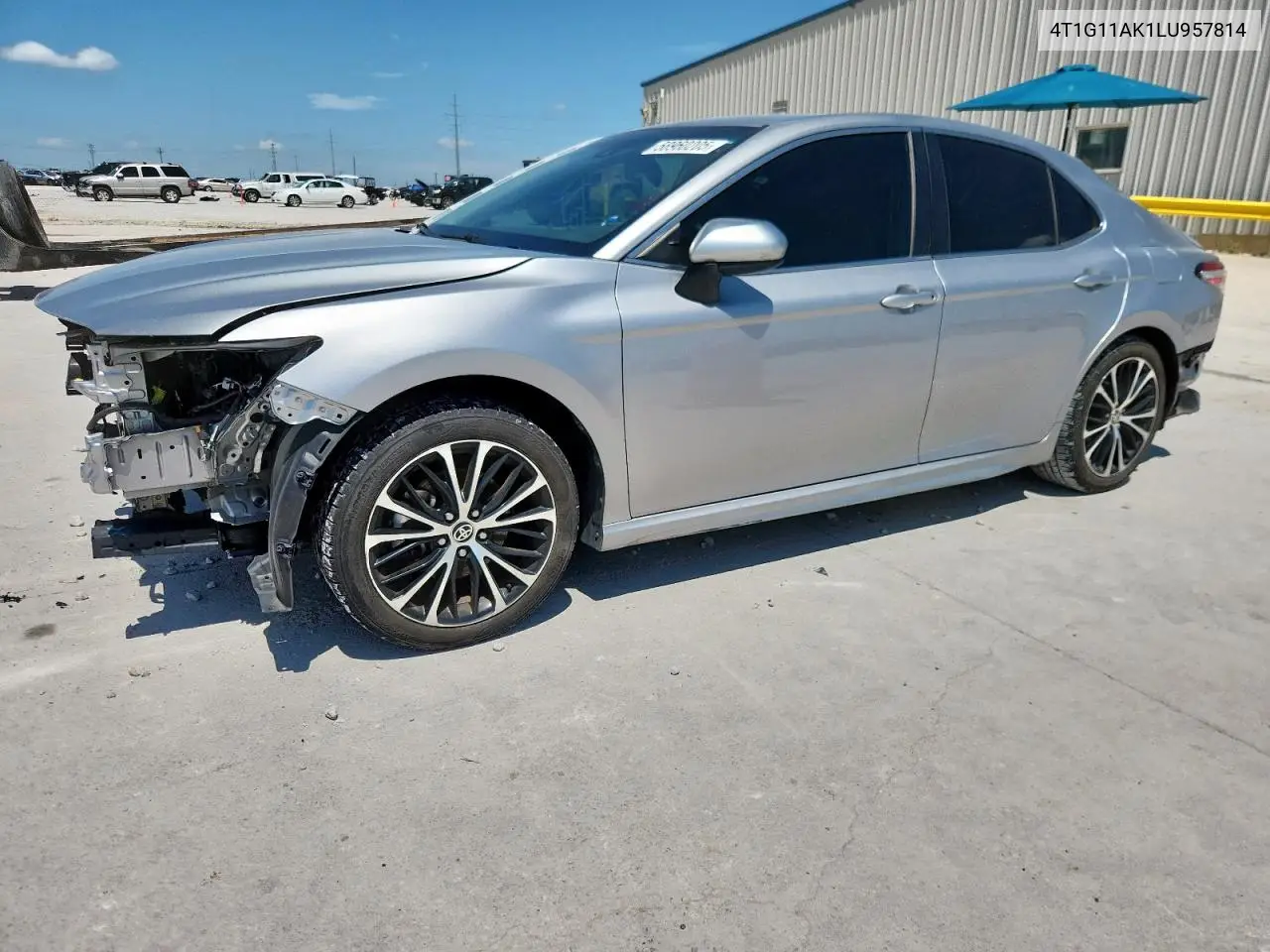 2020 Toyota Camry Se VIN: 4T1G11AK1LU957814 Lot: 58960205
