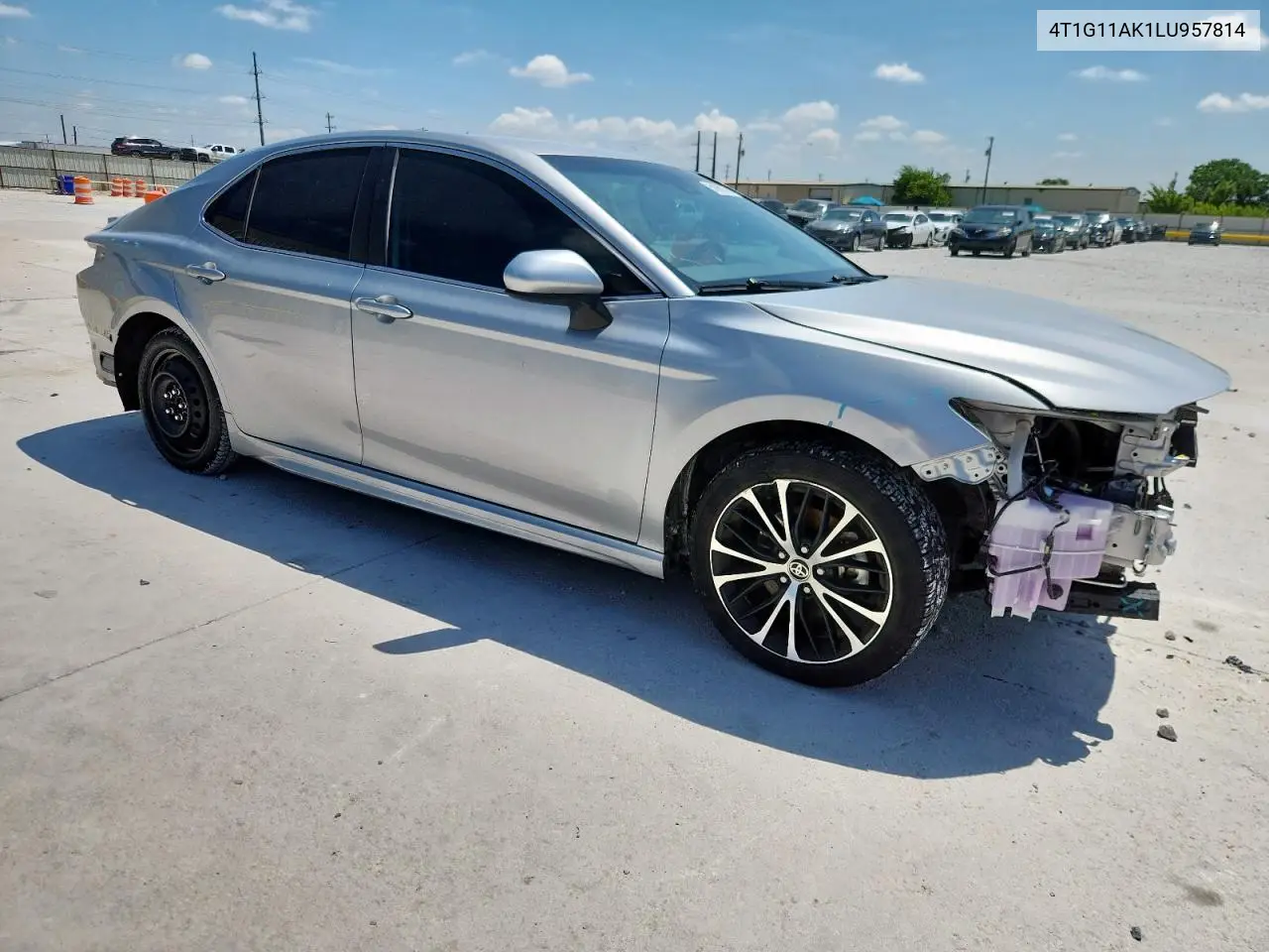 2020 Toyota Camry Se VIN: 4T1G11AK1LU957814 Lot: 58960205
