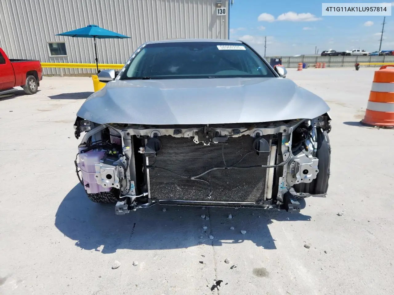 2020 Toyota Camry Se VIN: 4T1G11AK1LU957814 Lot: 58960205