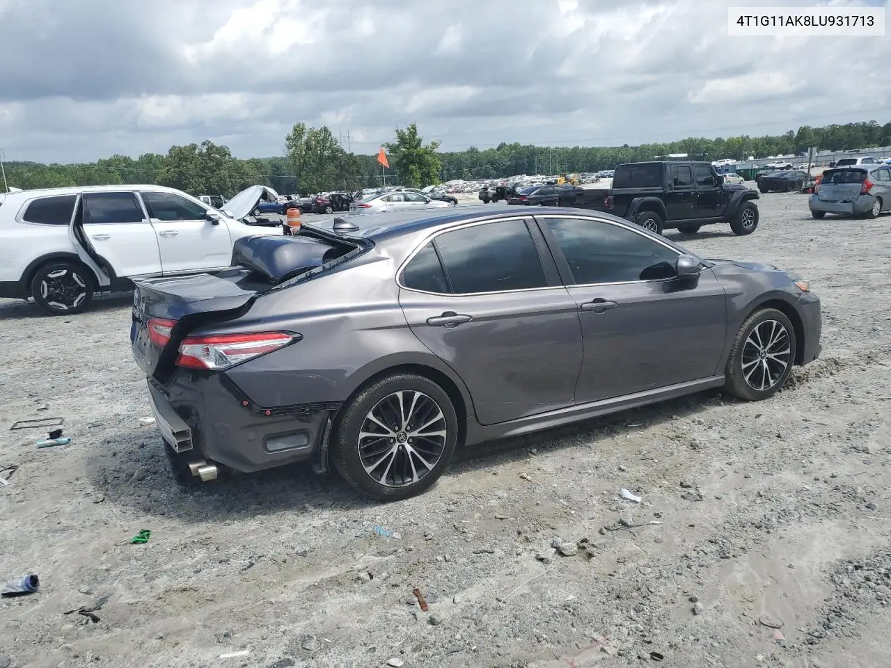 2020 Toyota Camry Se VIN: 4T1G11AK8LU931713 Lot: 60941875