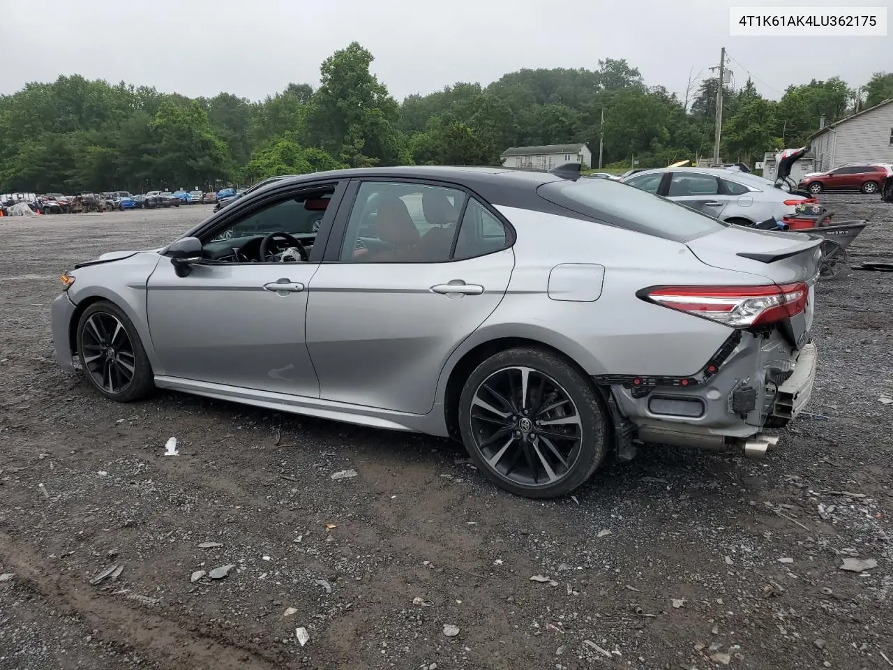 2020 Toyota Camry Xse VIN: 4T1K61AK4LU362175 Lot: 61238795