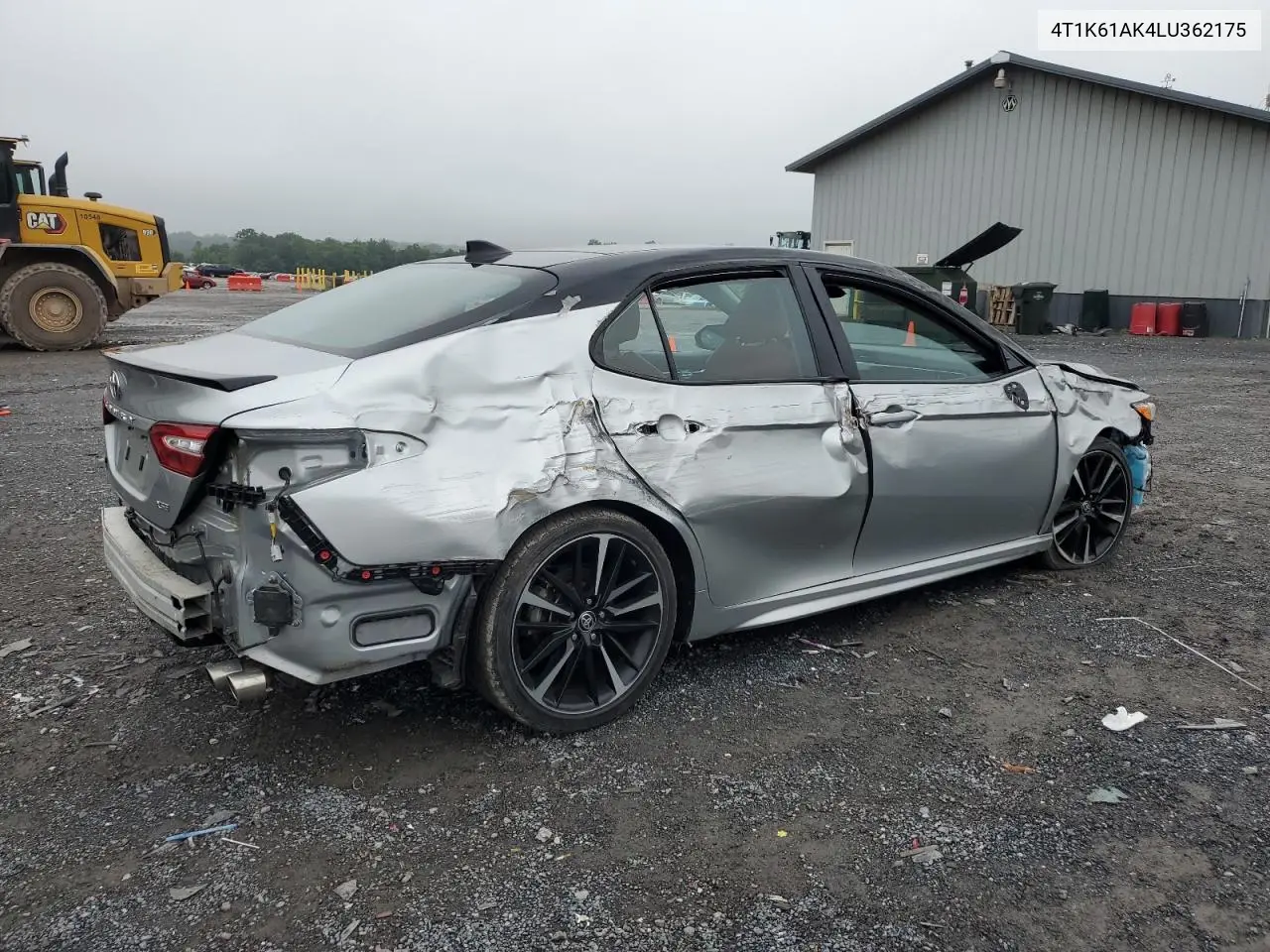 2020 Toyota Camry Xse VIN: 4T1K61AK4LU362175 Lot: 61238795