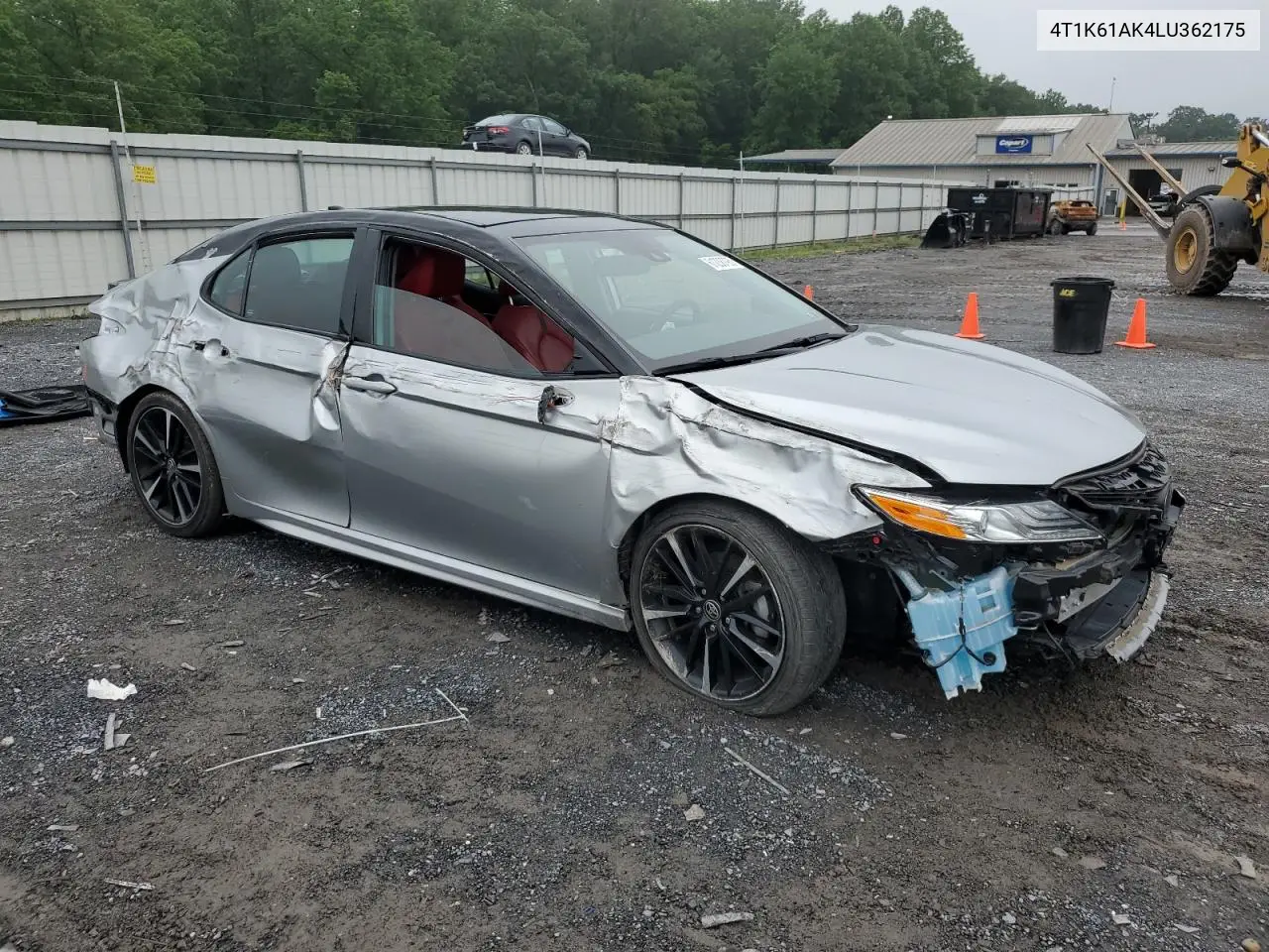 2020 Toyota Camry Xse VIN: 4T1K61AK4LU362175 Lot: 61238795