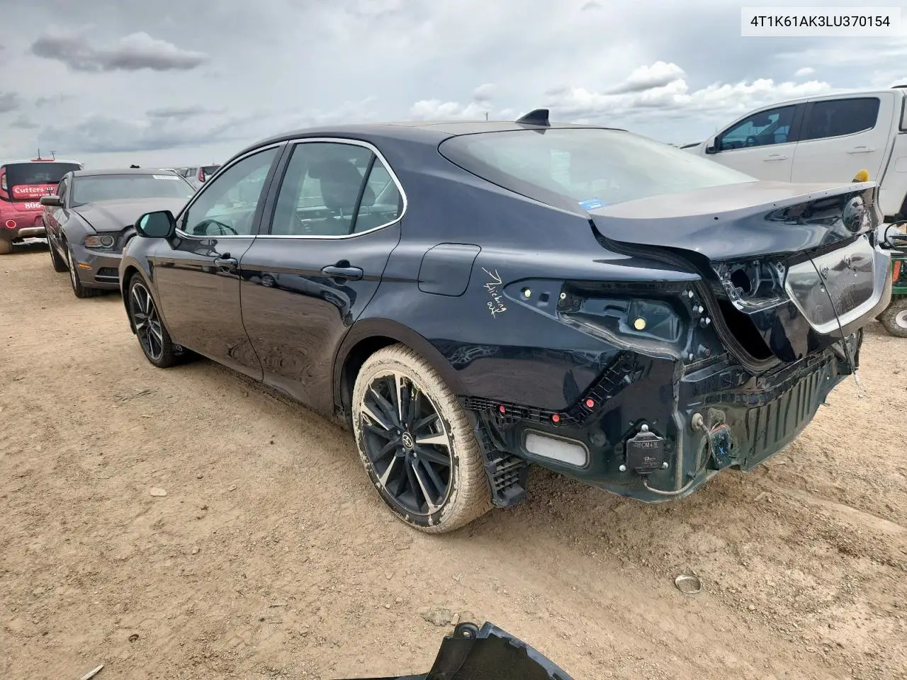 2020 Toyota Camry Xse VIN: 4T1K61AK3LU370154 Lot: 62321675