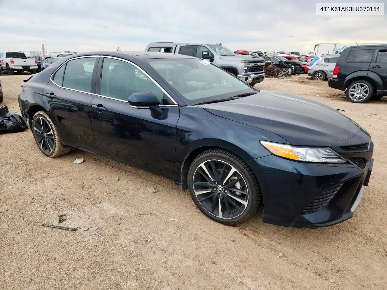 2020 Toyota Camry Xse VIN: 4T1K61AK3LU370154 Lot: 62321675
