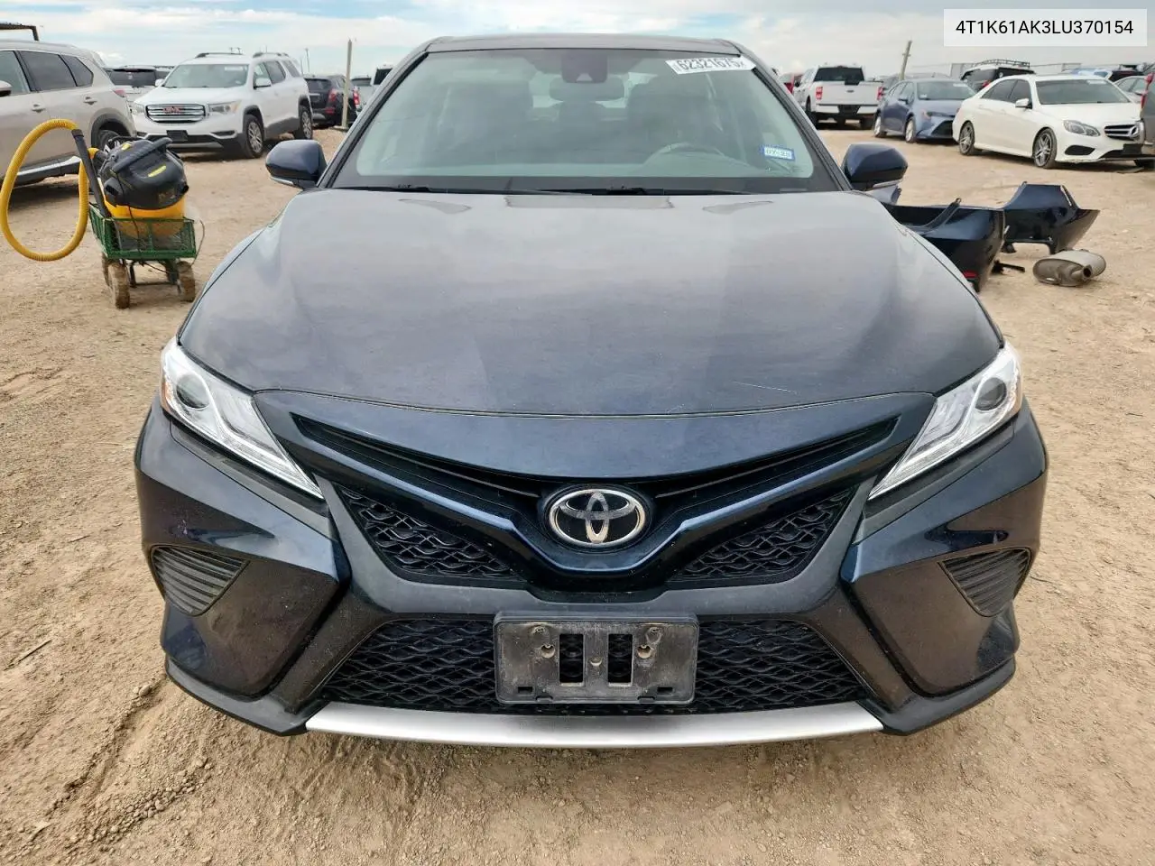 2020 Toyota Camry Xse VIN: 4T1K61AK3LU370154 Lot: 62321675