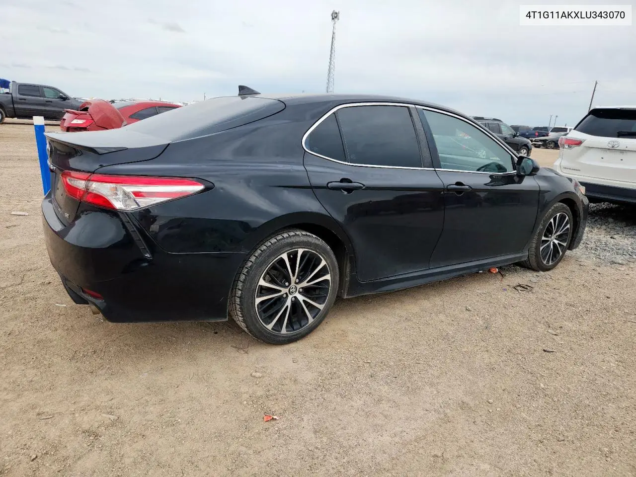 2020 Toyota Camry Se VIN: 4T1G11AKXLU343070 Lot: 62368145