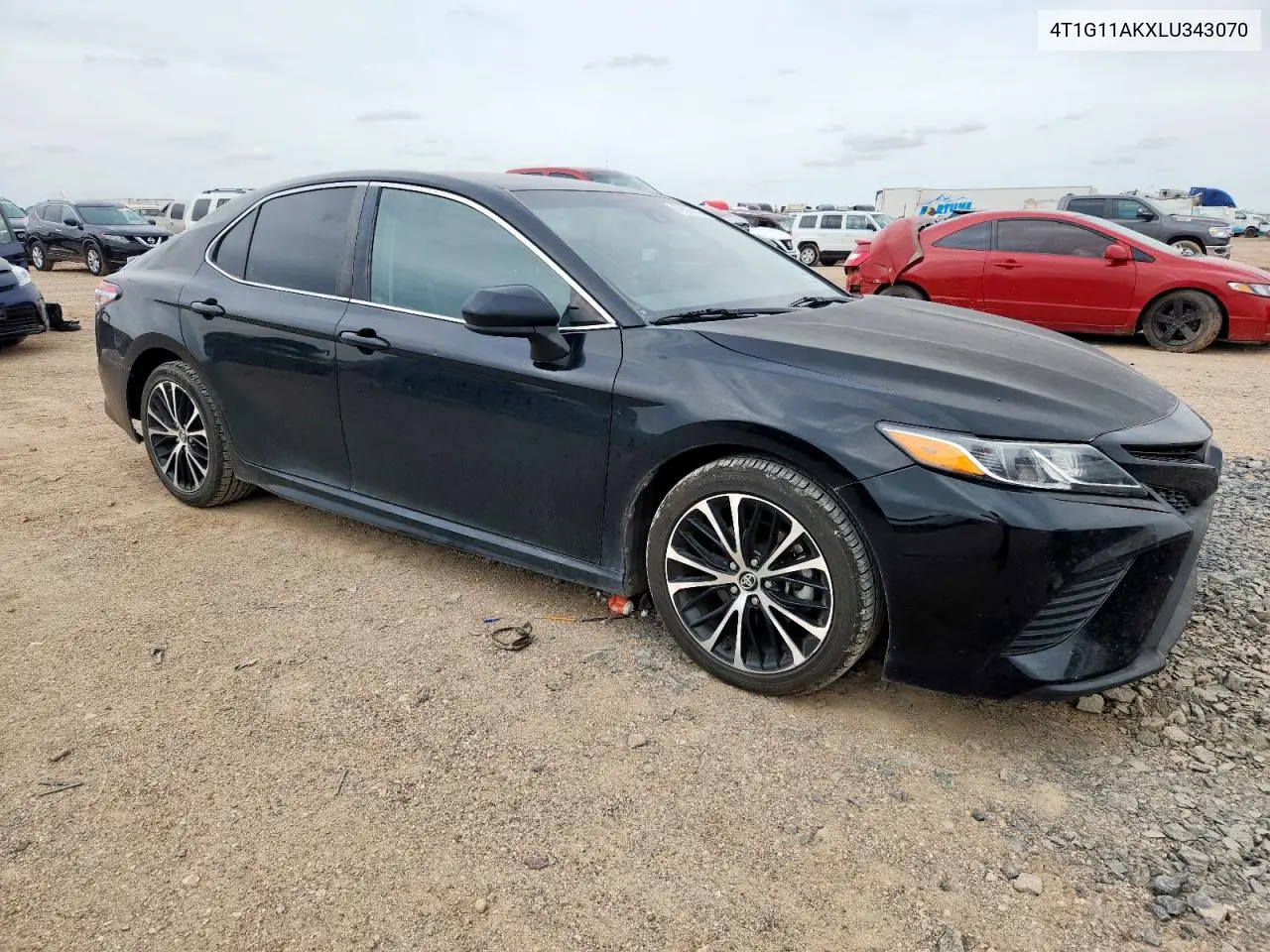 2020 Toyota Camry Se VIN: 4T1G11AKXLU343070 Lot: 62368145