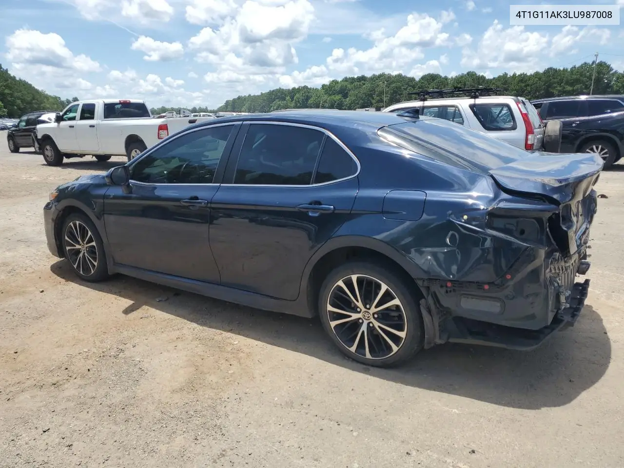 2020 Toyota Camry Se VIN: 4T1G11AK3LU987008 Lot: 62704595
