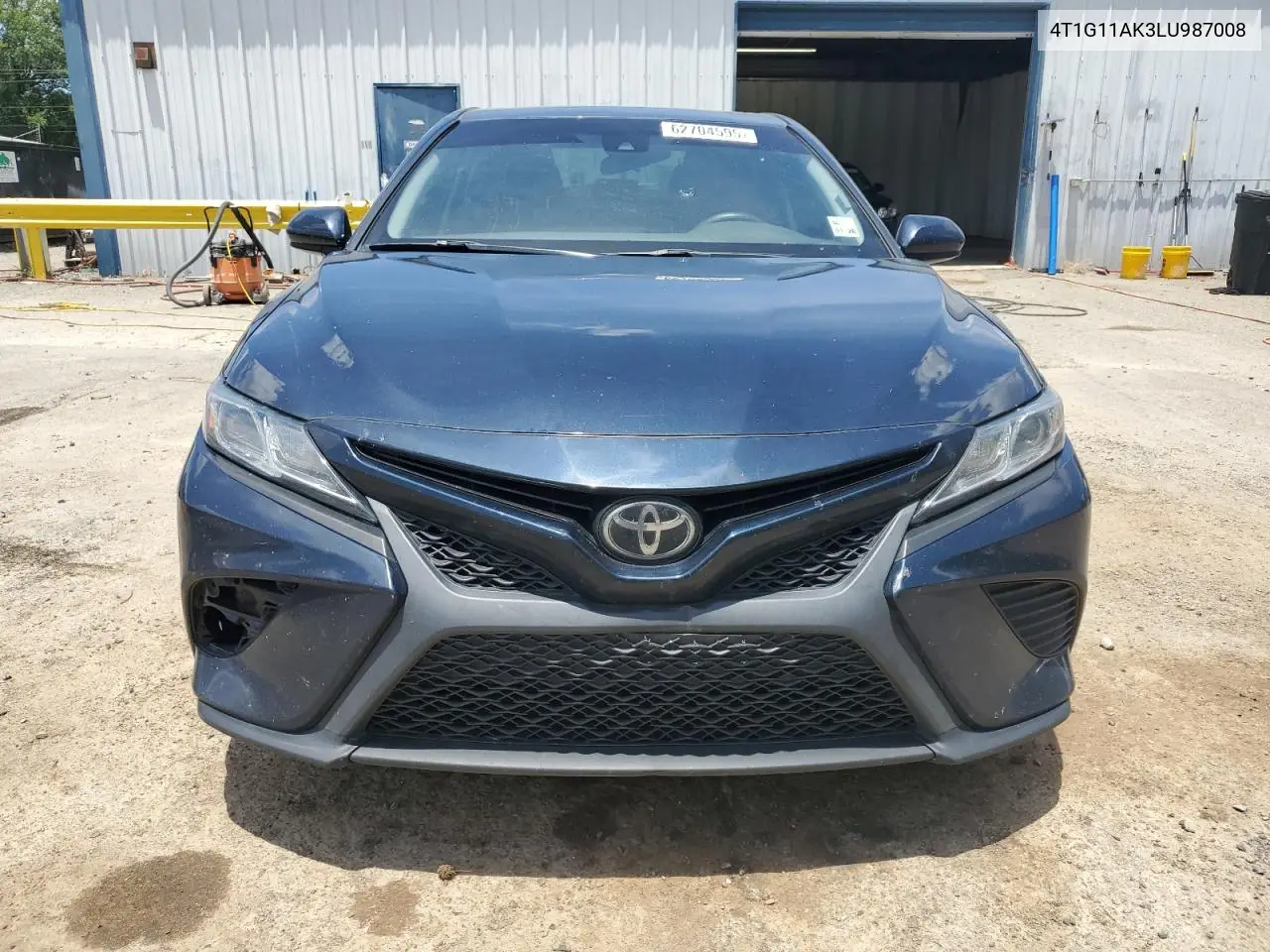 2020 Toyota Camry Se VIN: 4T1G11AK3LU987008 Lot: 62704595