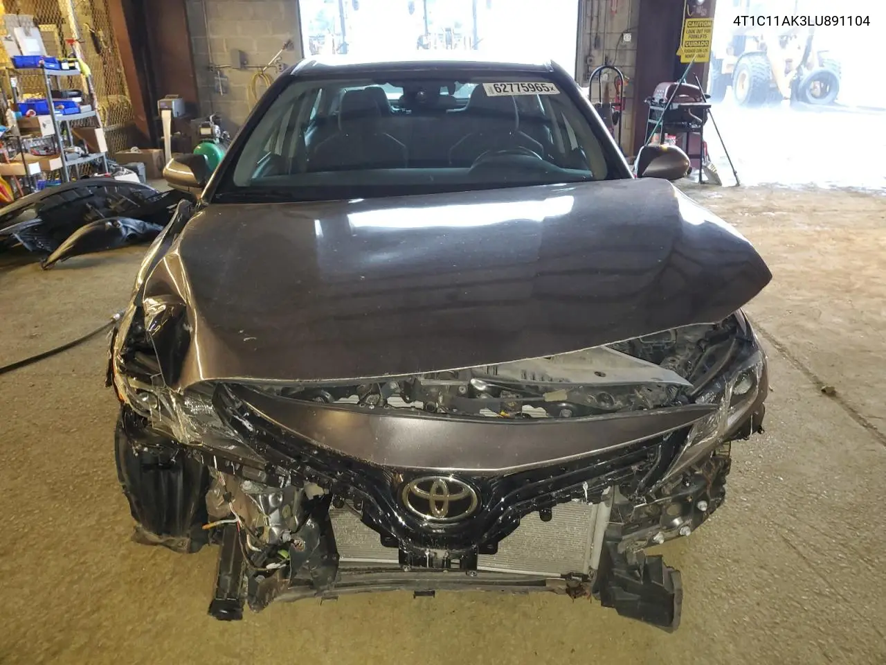 2020 Toyota Camry Le VIN: 4T1C11AK3LU891104 Lot: 62775965