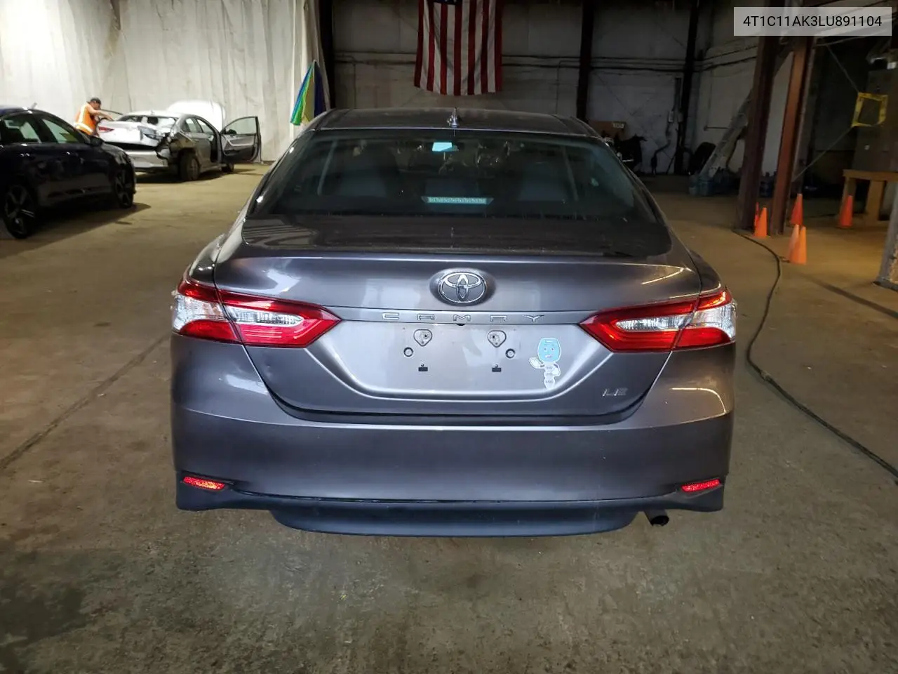 2020 Toyota Camry Le VIN: 4T1C11AK3LU891104 Lot: 62775965