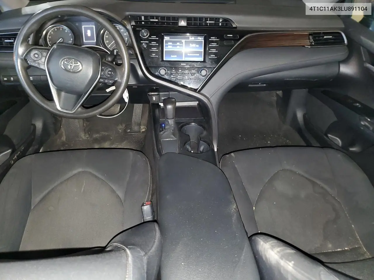 2020 Toyota Camry Le VIN: 4T1C11AK3LU891104 Lot: 62775965
