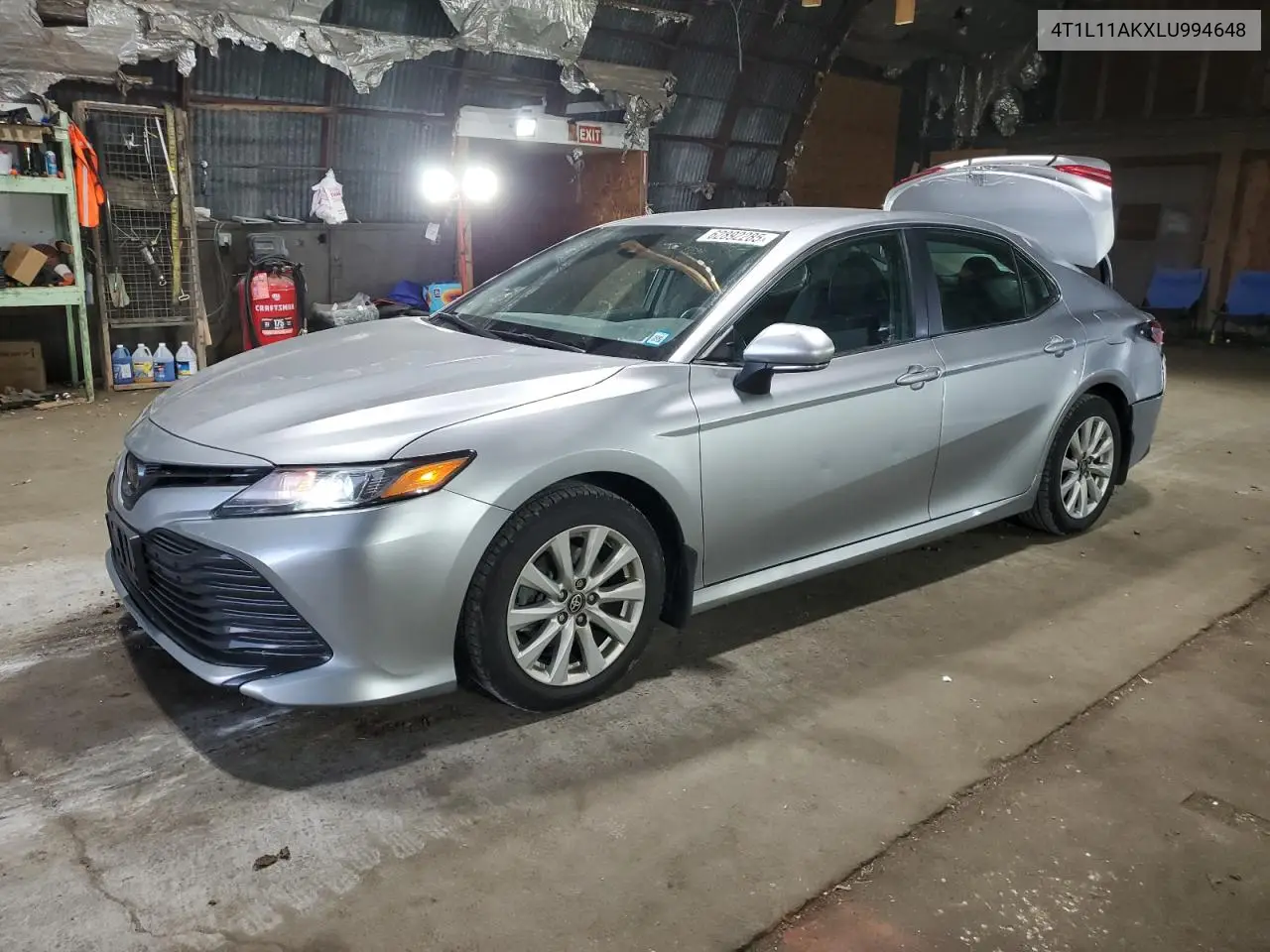 2020 Toyota Camry Le VIN: 4T1L11AKXLU994648 Lot: 62892285
