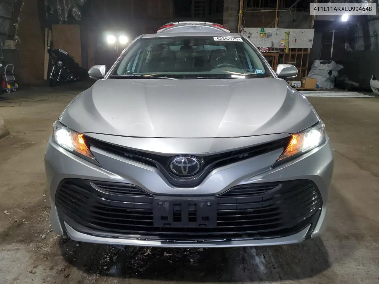 2020 Toyota Camry Le VIN: 4T1L11AKXLU994648 Lot: 62892285