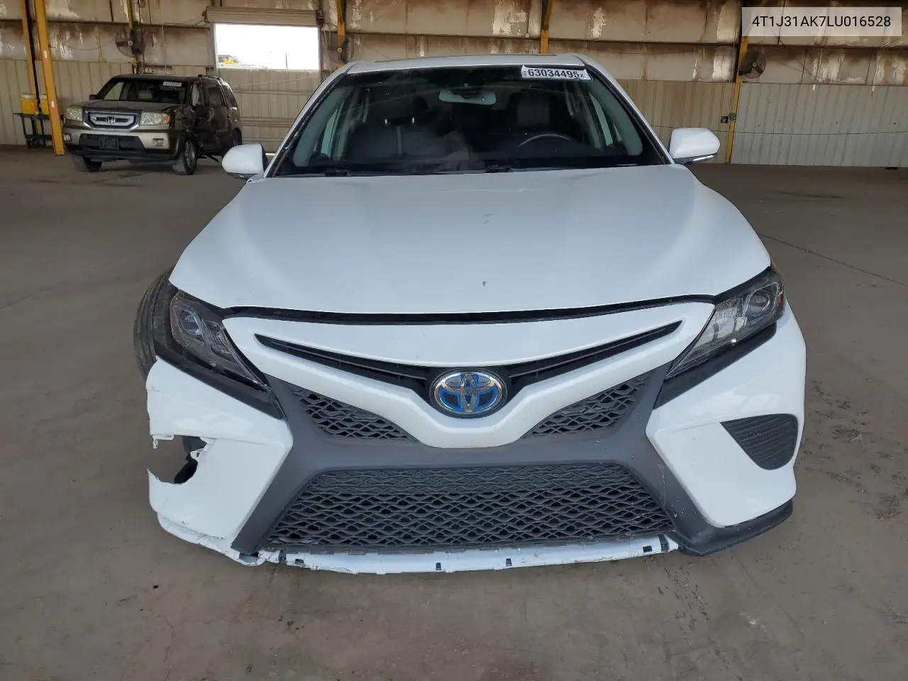 2020 Toyota Camry Se VIN: 4T1J31AK7LU016528 Lot: 63034495