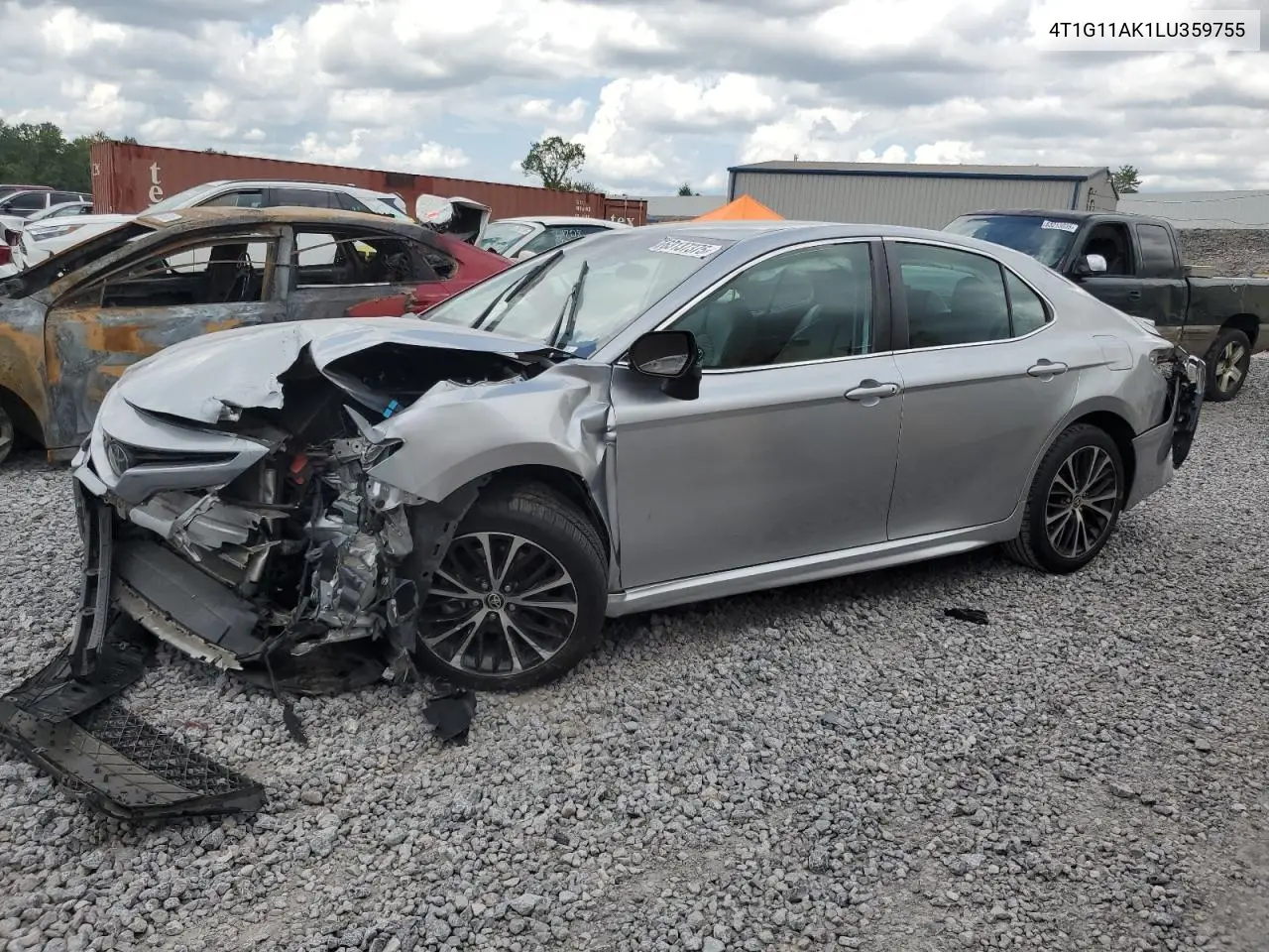 2020 Toyota Camry Se VIN: 4T1G11AK1LU359755 Lot: 63137375