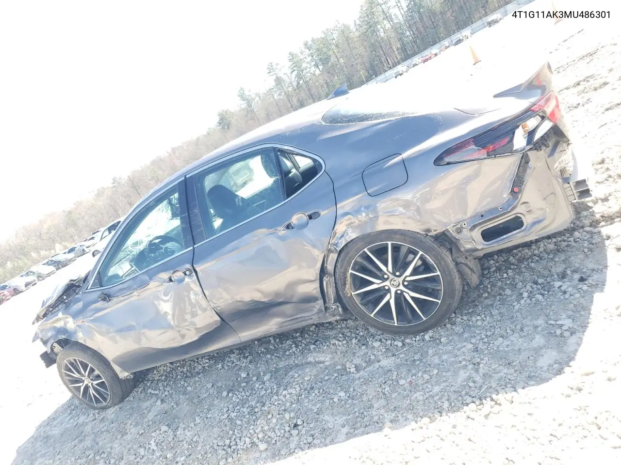 2021 Toyota Camry Se VIN: 4T1G11AK3MU486301 Lot: 48306085
