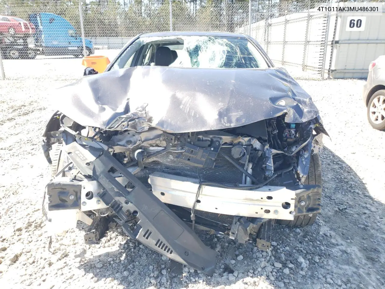 2021 Toyota Camry Se VIN: 4T1G11AK3MU486301 Lot: 48306085