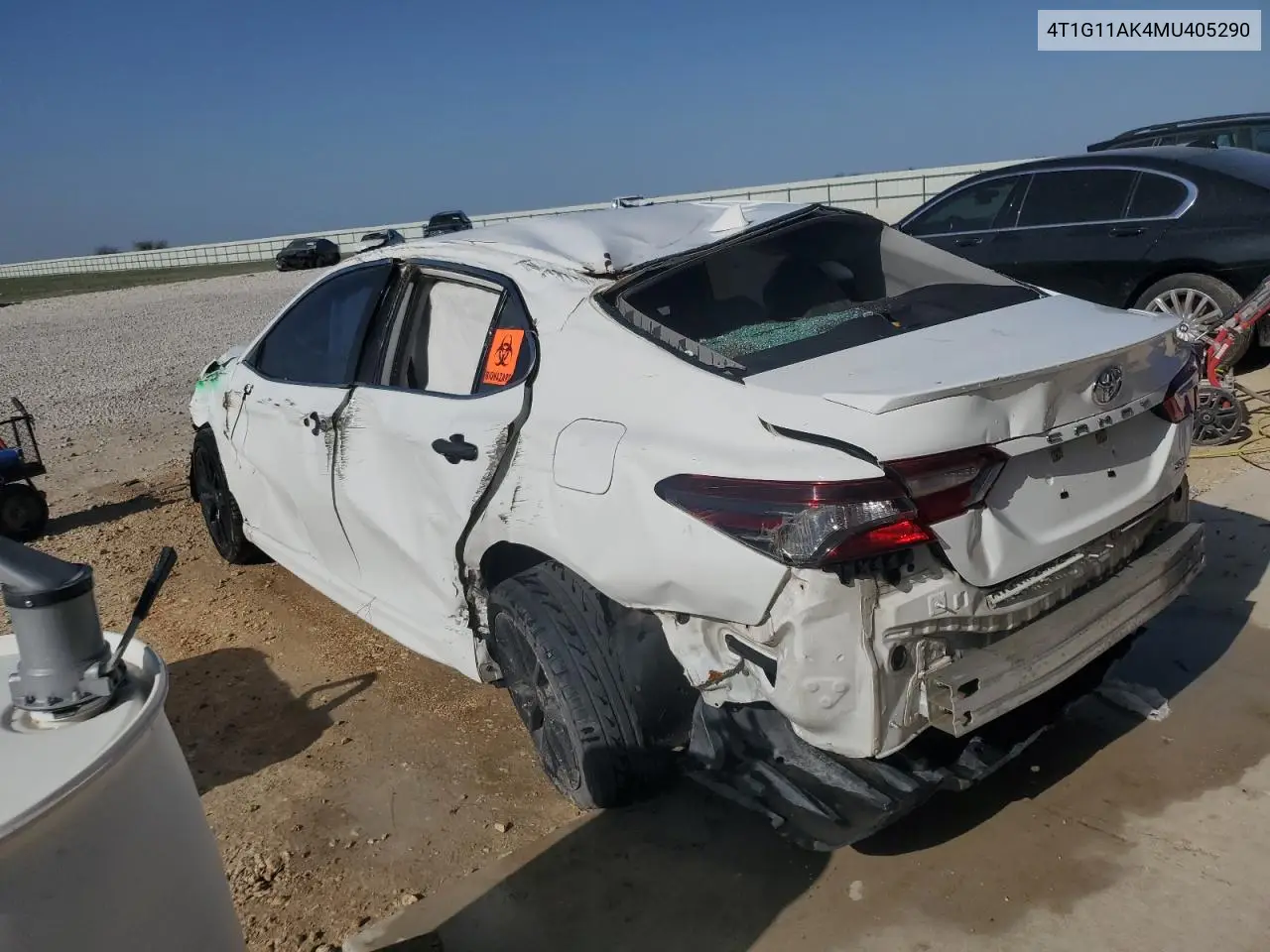 2021 Toyota Camry Se VIN: 4T1G11AK4MU405290 Lot: 48327345