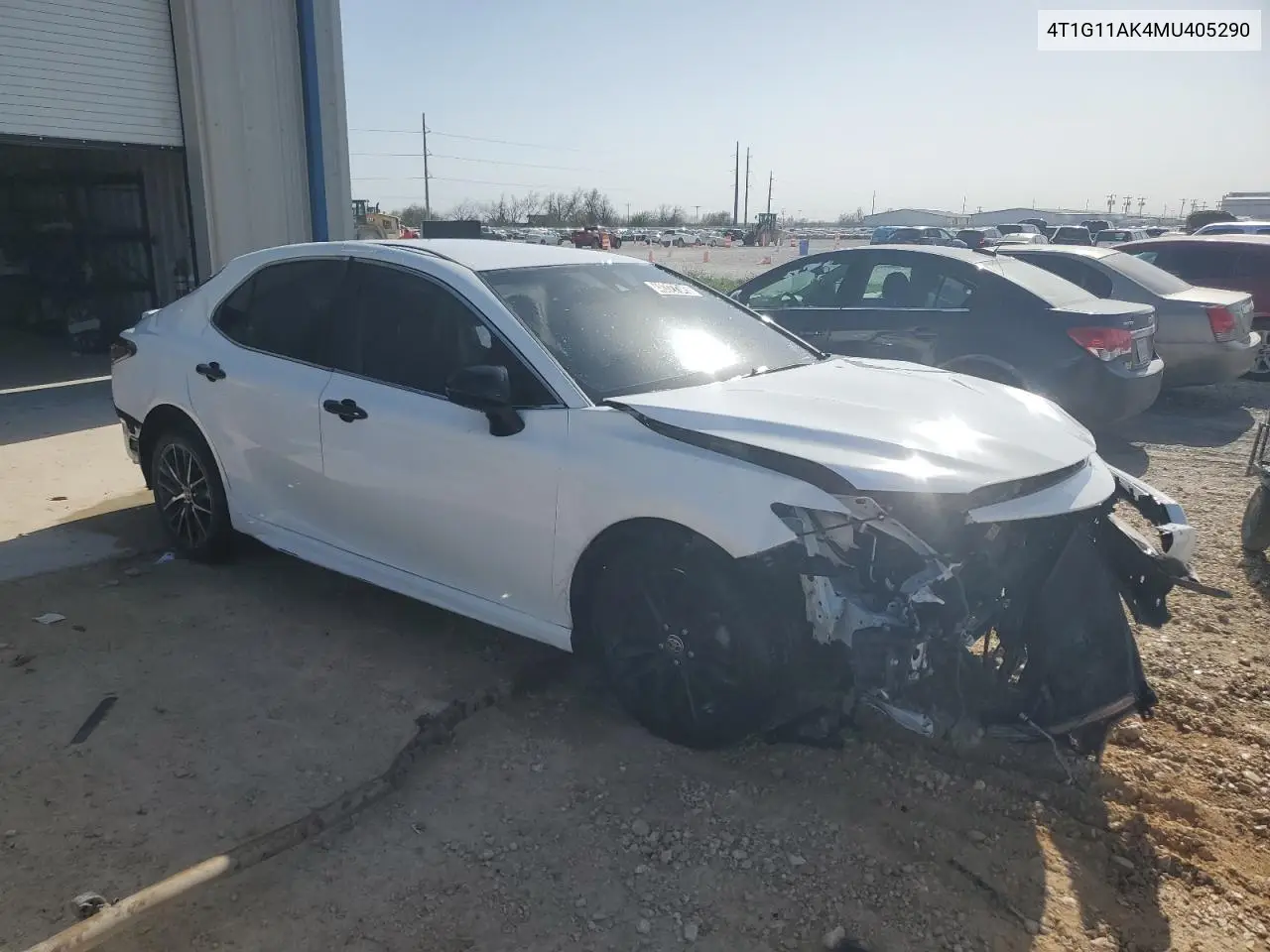 2021 Toyota Camry Se VIN: 4T1G11AK4MU405290 Lot: 48327345