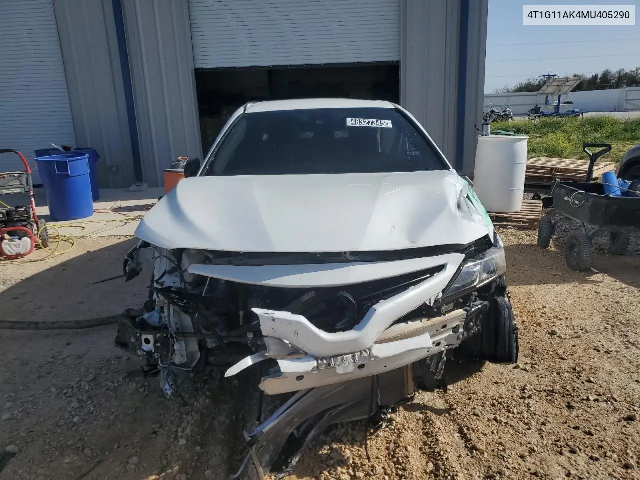 2021 Toyota Camry Se VIN: 4T1G11AK4MU405290 Lot: 48327345
