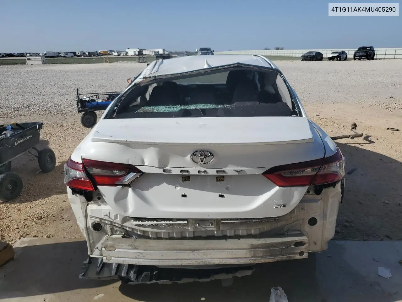 2021 Toyota Camry Se VIN: 4T1G11AK4MU405290 Lot: 48327345