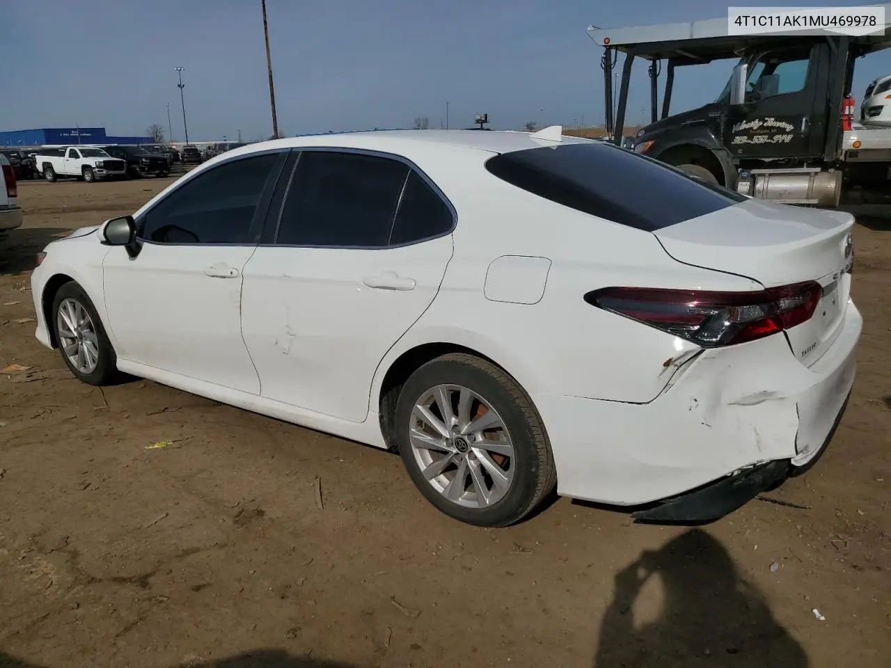 2021 Toyota Camry Le VIN: 4T1C11AK1MU469978 Lot: 48773795