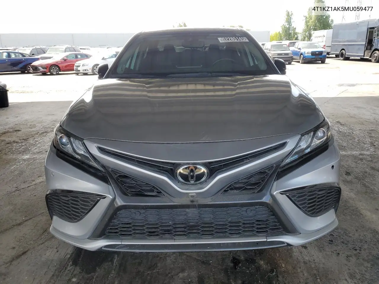 2021 Toyota Camry Trd VIN: 4T1KZ1AK5MU059477 Lot: 52285145