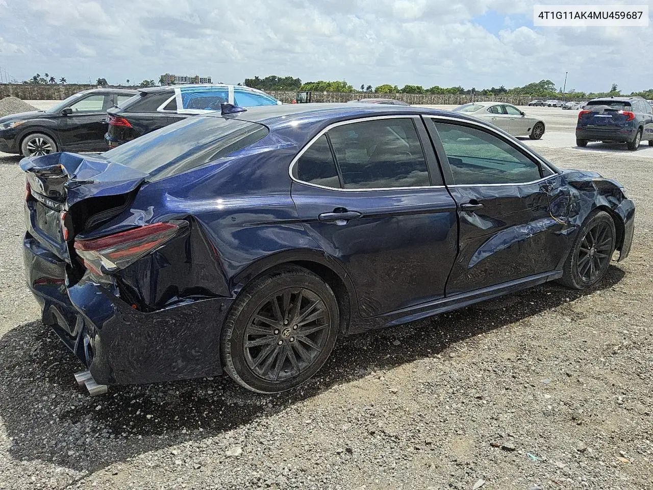 2021 Toyota Camry Se VIN: 4T1G11AK4MU459687 Lot: 54044825