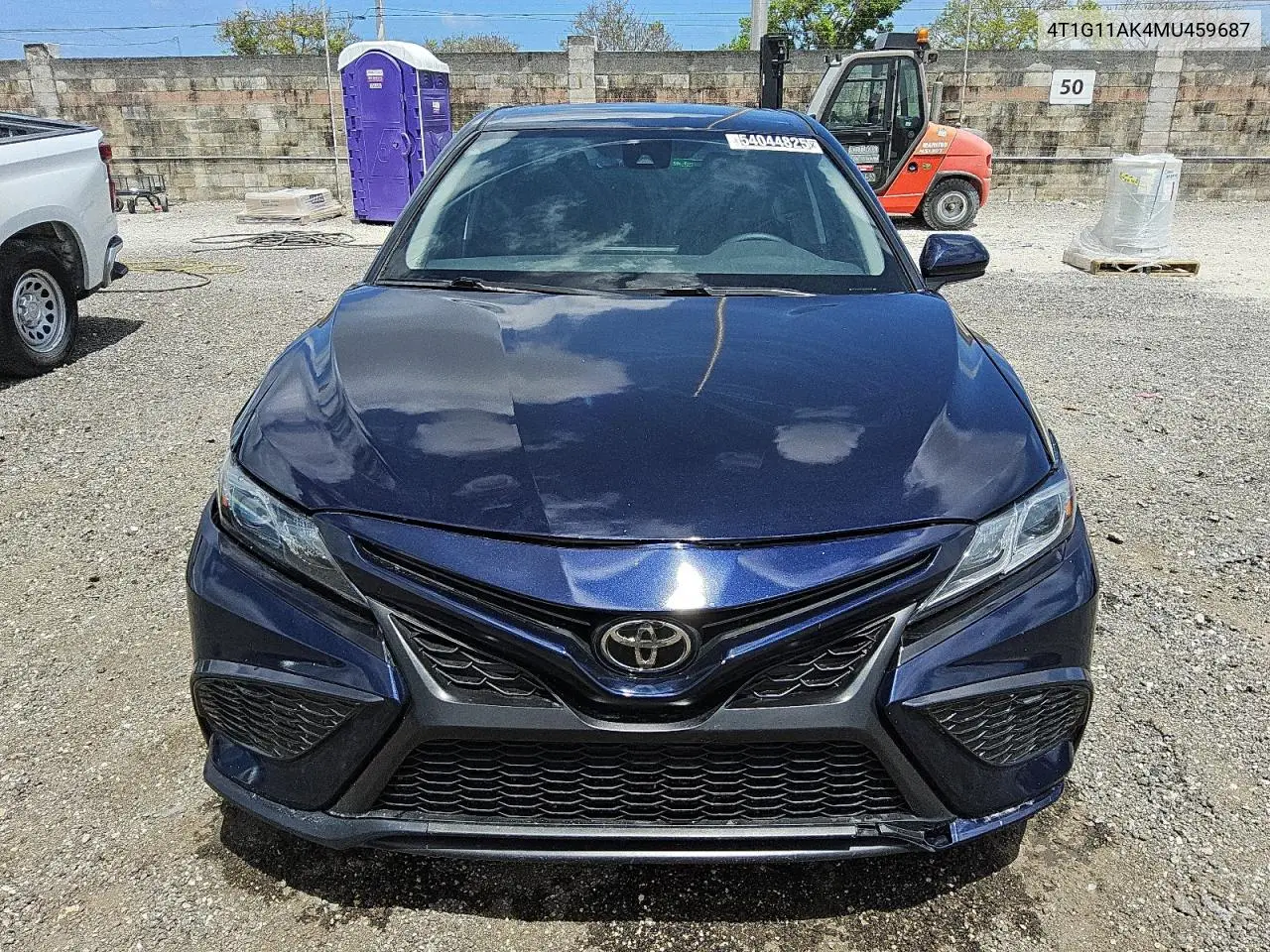 2021 Toyota Camry Se VIN: 4T1G11AK4MU459687 Lot: 54044825