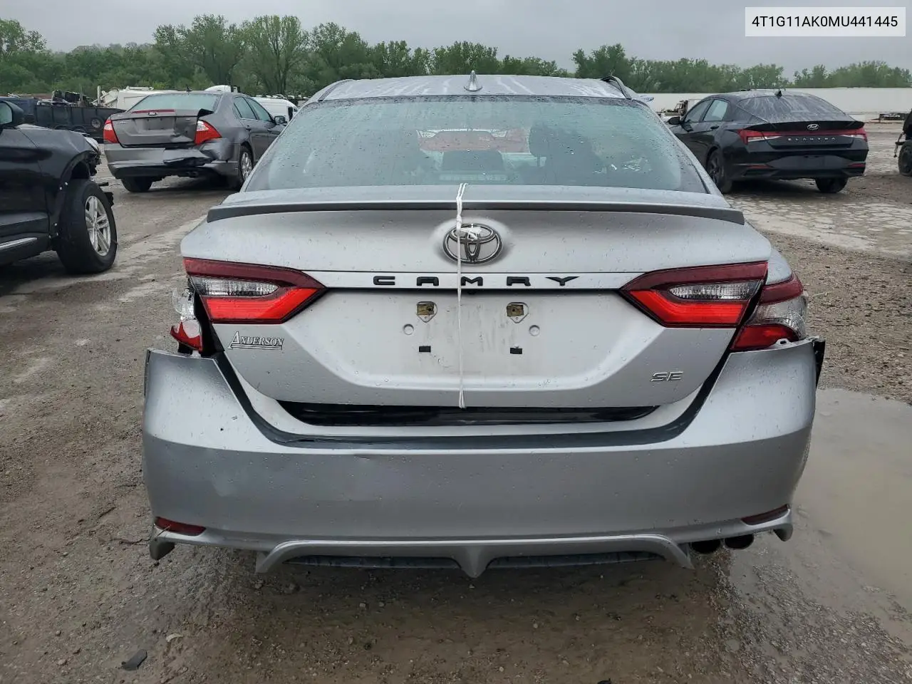 2021 Toyota Camry Se VIN: 4T1G11AK0MU441445 Lot: 54542205