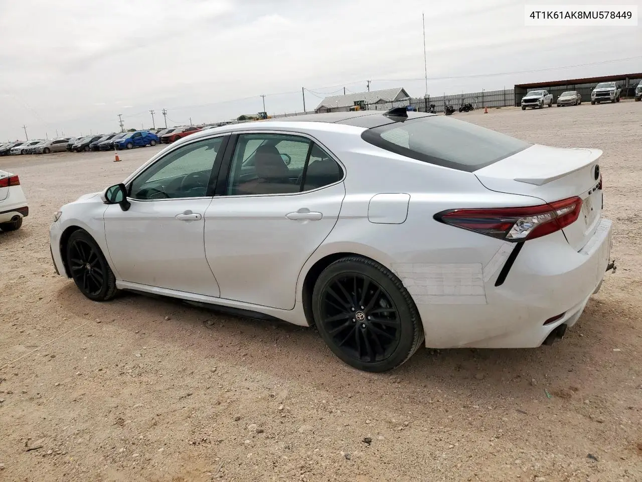 2021 Toyota Camry Xse VIN: 4T1K61AK8MU578449 Lot: 56200495