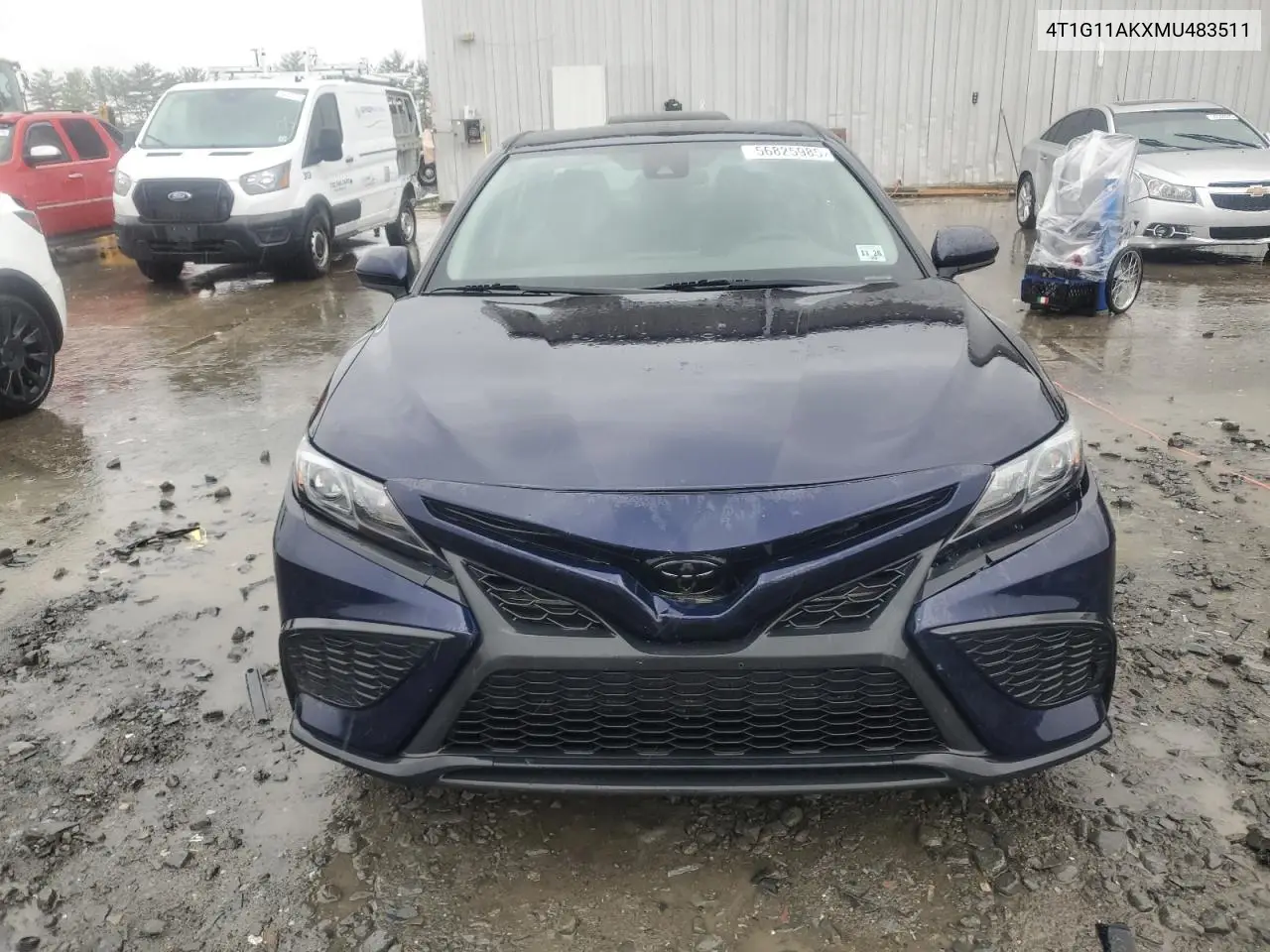 2021 Toyota Camry Se VIN: 4T1G11AKXMU483511 Lot: 56825985