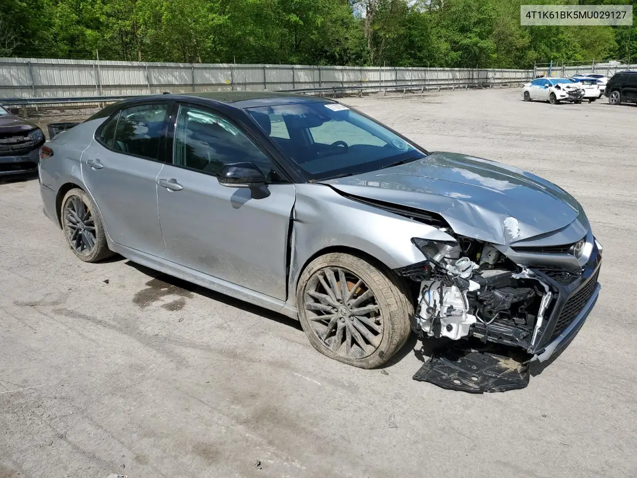 2021 Toyota Camry Xse VIN: 4T1K61BK5MU029127 Lot: 57120755