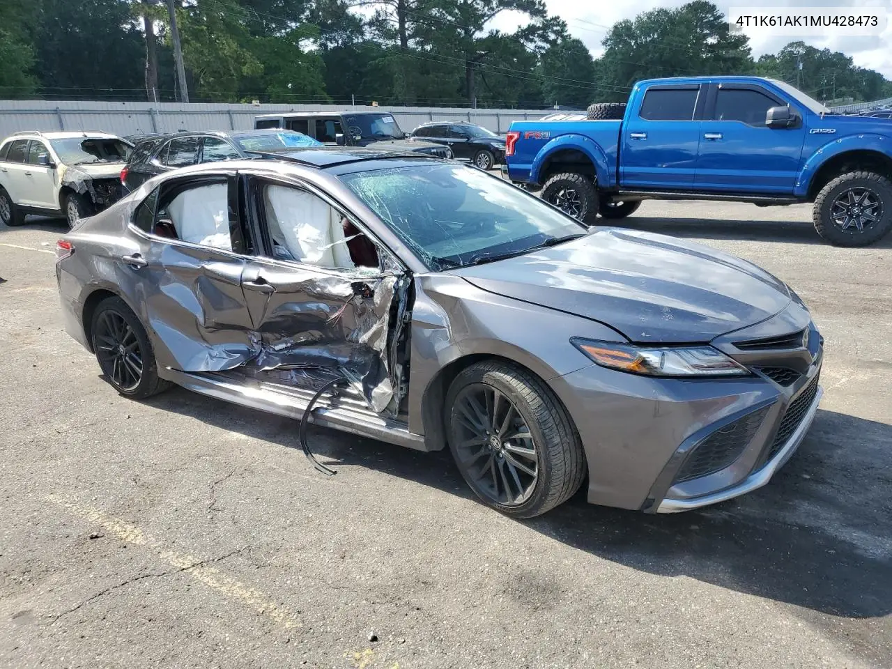 2021 Toyota Camry Xse VIN: 4T1K61AK1MU428473 Lot: 59614785