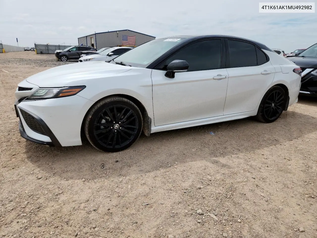 2021 Toyota Camry Xse VIN: 4T1K61AK1MU492982 Lot: 61375535