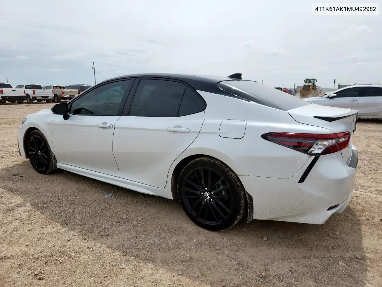 2021 Toyota Camry Xse VIN: 4T1K61AK1MU492982 Lot: 61375535