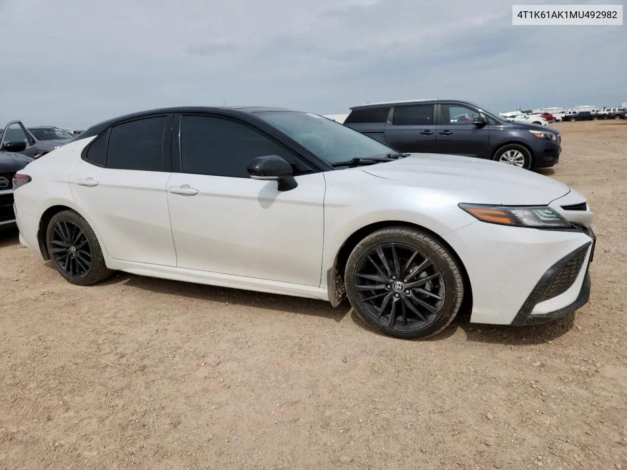 2021 Toyota Camry Xse VIN: 4T1K61AK1MU492982 Lot: 61375535