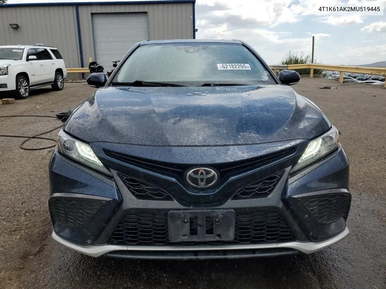 2021 Toyota Camry Xse VIN: 4T1K61AK2MU519445 Lot: 62182265