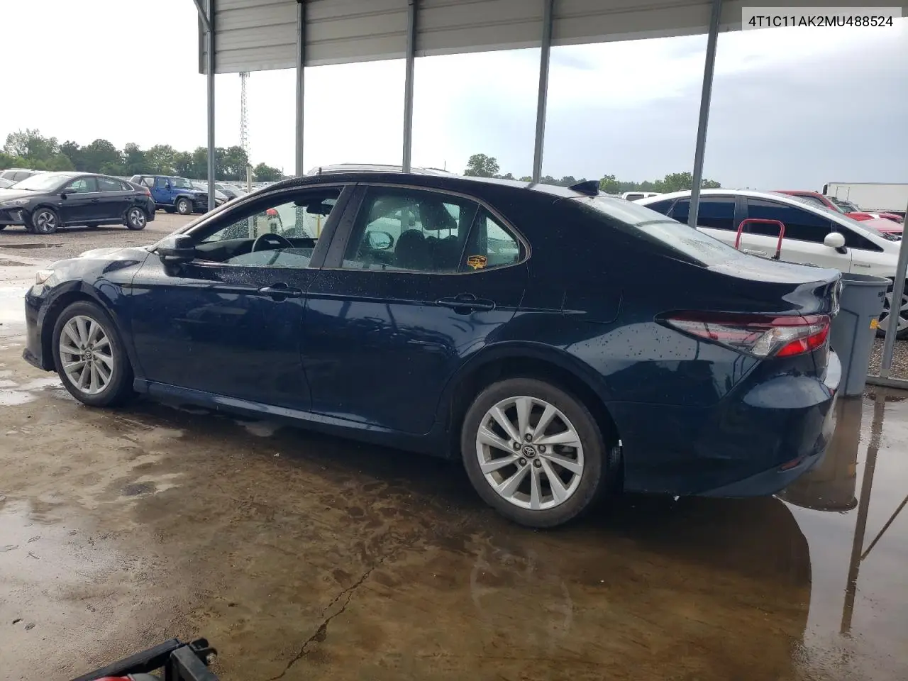 2021 Toyota Camry Le VIN: 4T1C11AK2MU488524 Lot: 62734525