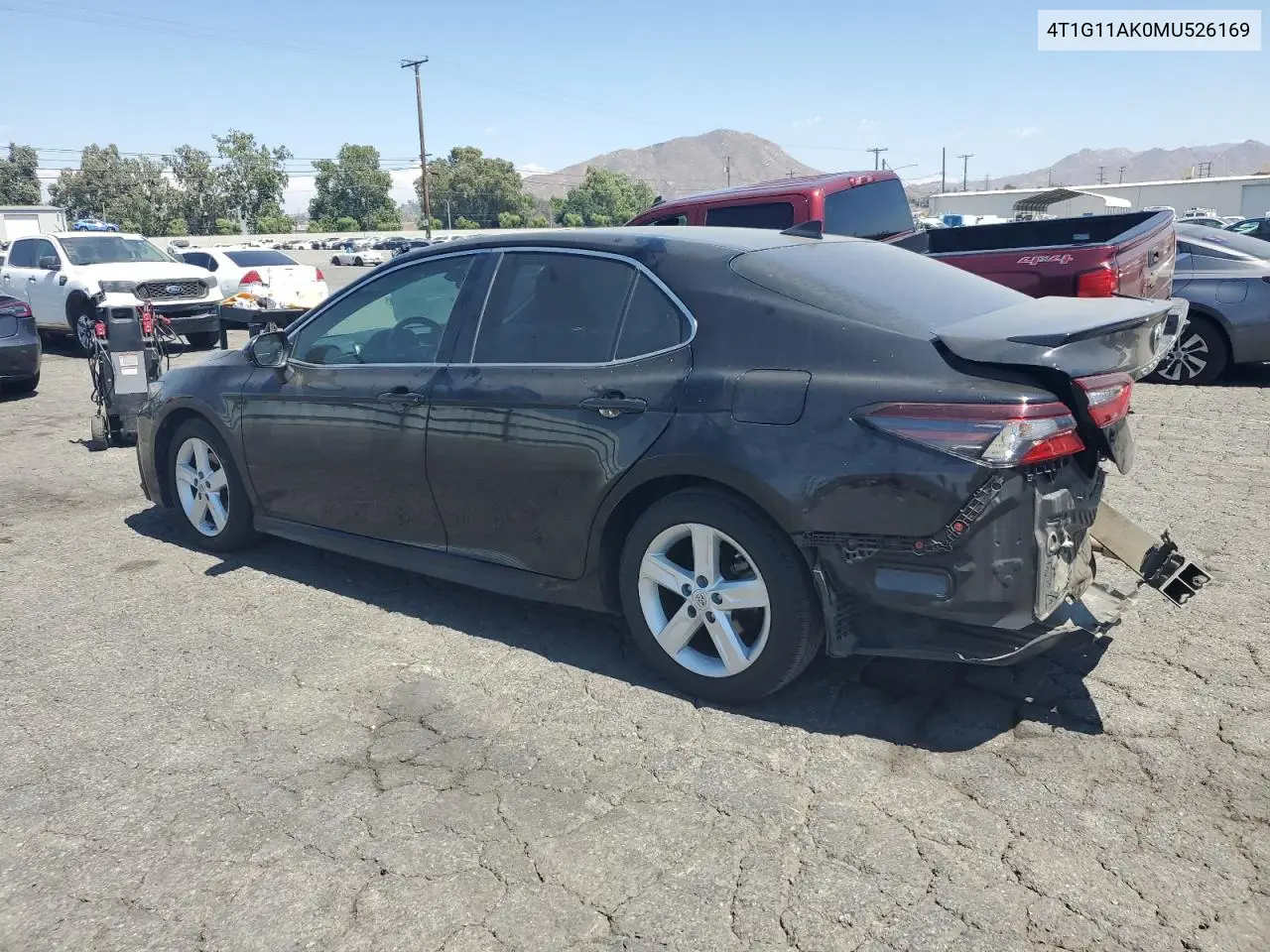 2021 Toyota Camry Se VIN: 4T1G11AK0MU526169 Lot: 62736395