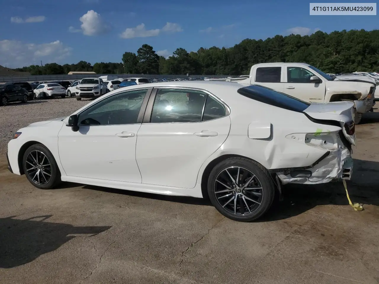 2021 Toyota Camry Se VIN: 4T1G11AK5MU423099 Lot: 63054705