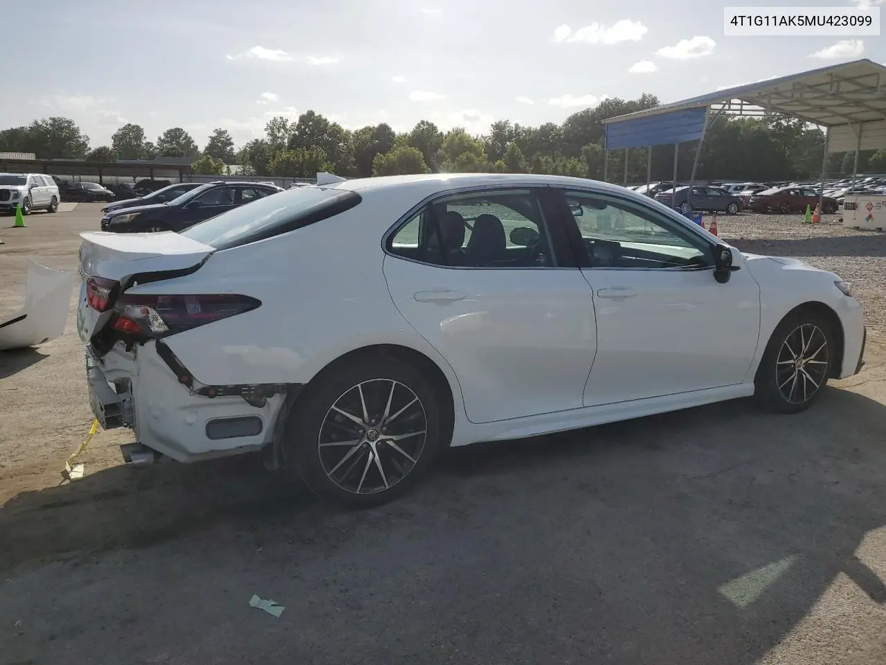 2021 Toyota Camry Se VIN: 4T1G11AK5MU423099 Lot: 63054705