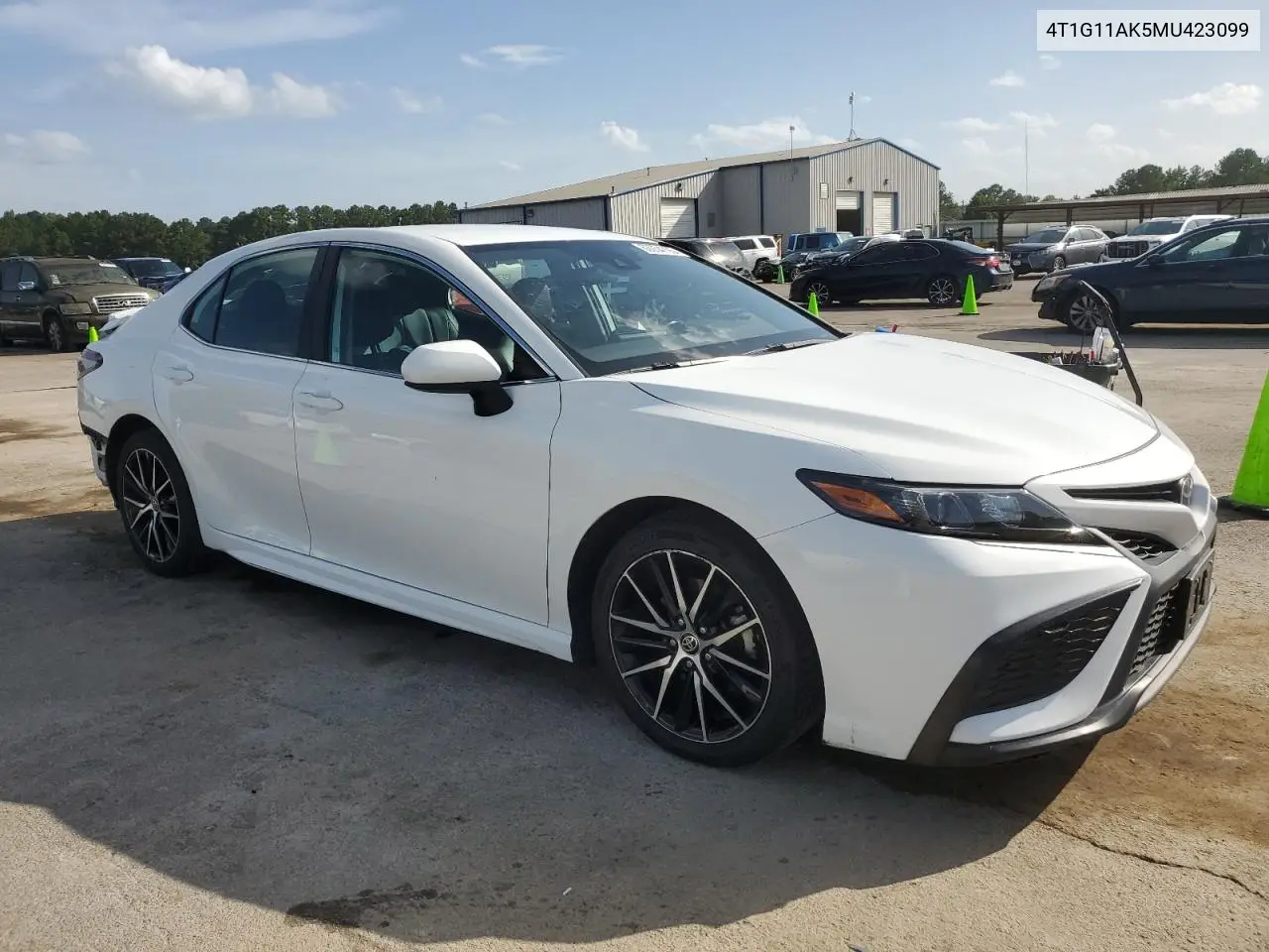2021 Toyota Camry Se VIN: 4T1G11AK5MU423099 Lot: 63054705
